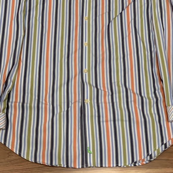 Tailorbyrd Striped Long Sleeve Dress Shirt Size XL - Picture 4 of 6